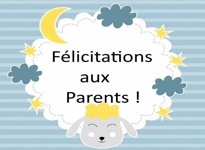 Félicitation Naissance Modèle Texte Gratuit pour Féliciter Parents ou